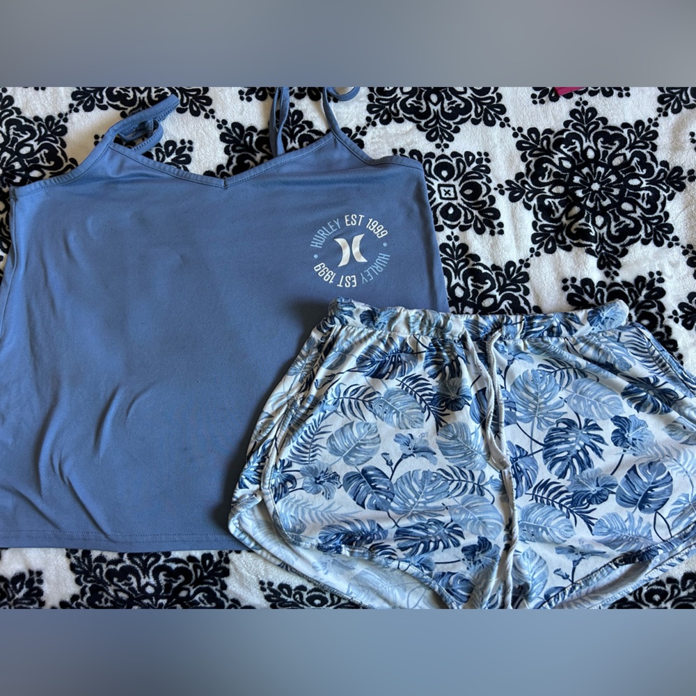 Hurley S light blue pijama set 🩵